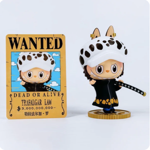 labubu x one piece trafalgar law