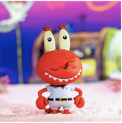 labubu x spongebob mr.krabs x zimomo